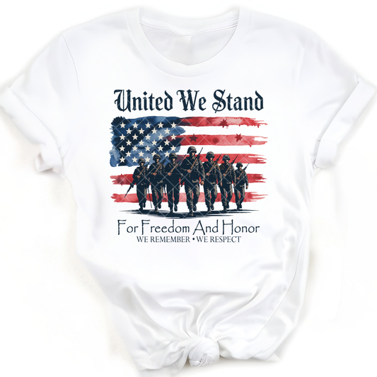 United We Stand - T-Shirt, Premium Graphic, Trendy T-Shirt for Casual Wear