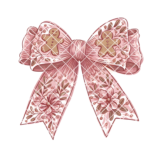 Ginger Bread Bow PNG