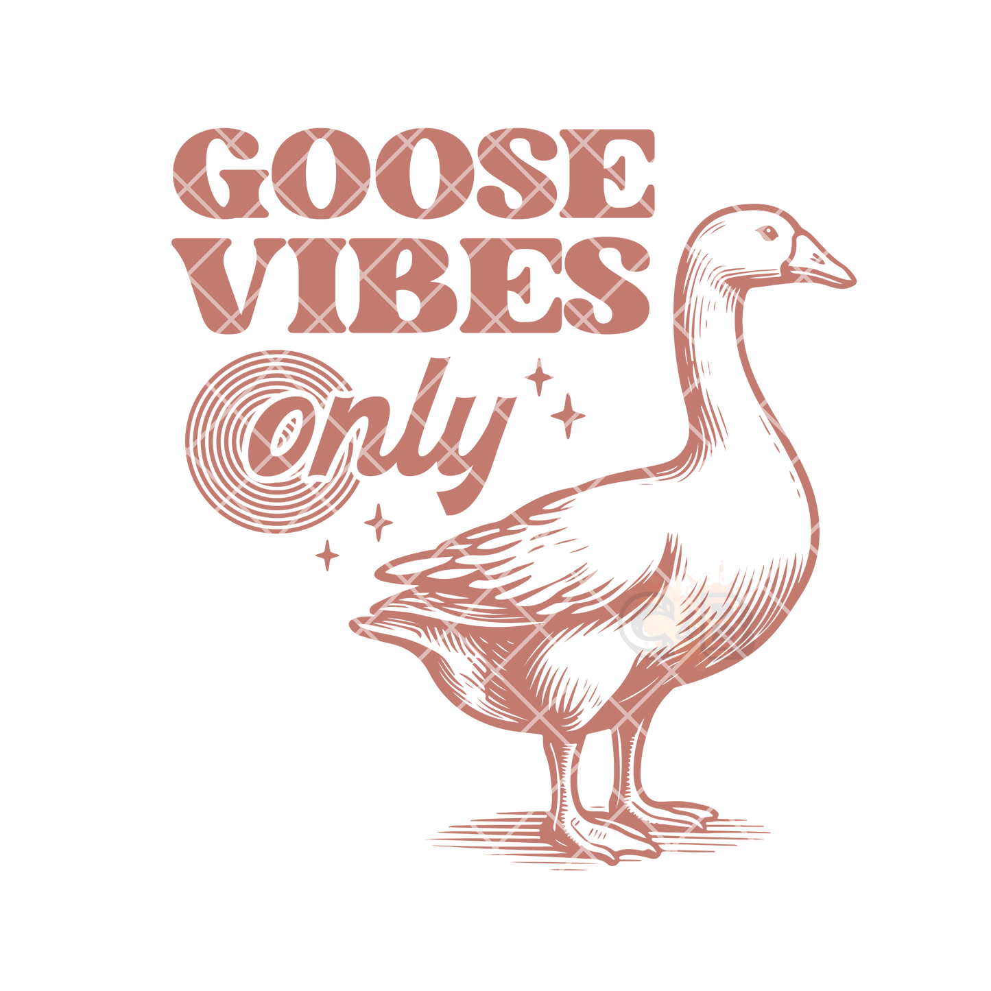 Goose vibes only PNG