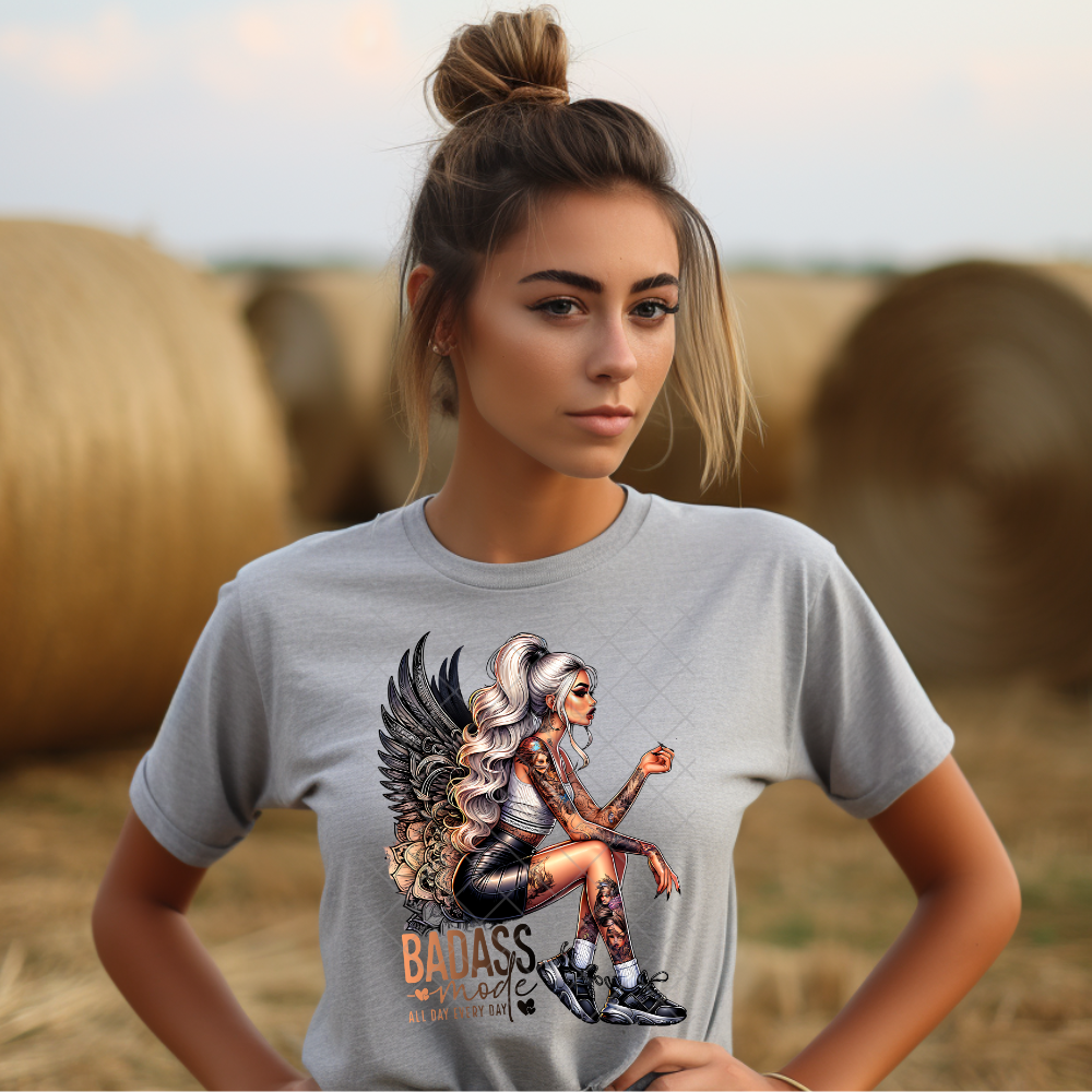 Bad Mode Babe - Premium Graphic T-Shirt for Casual Wear