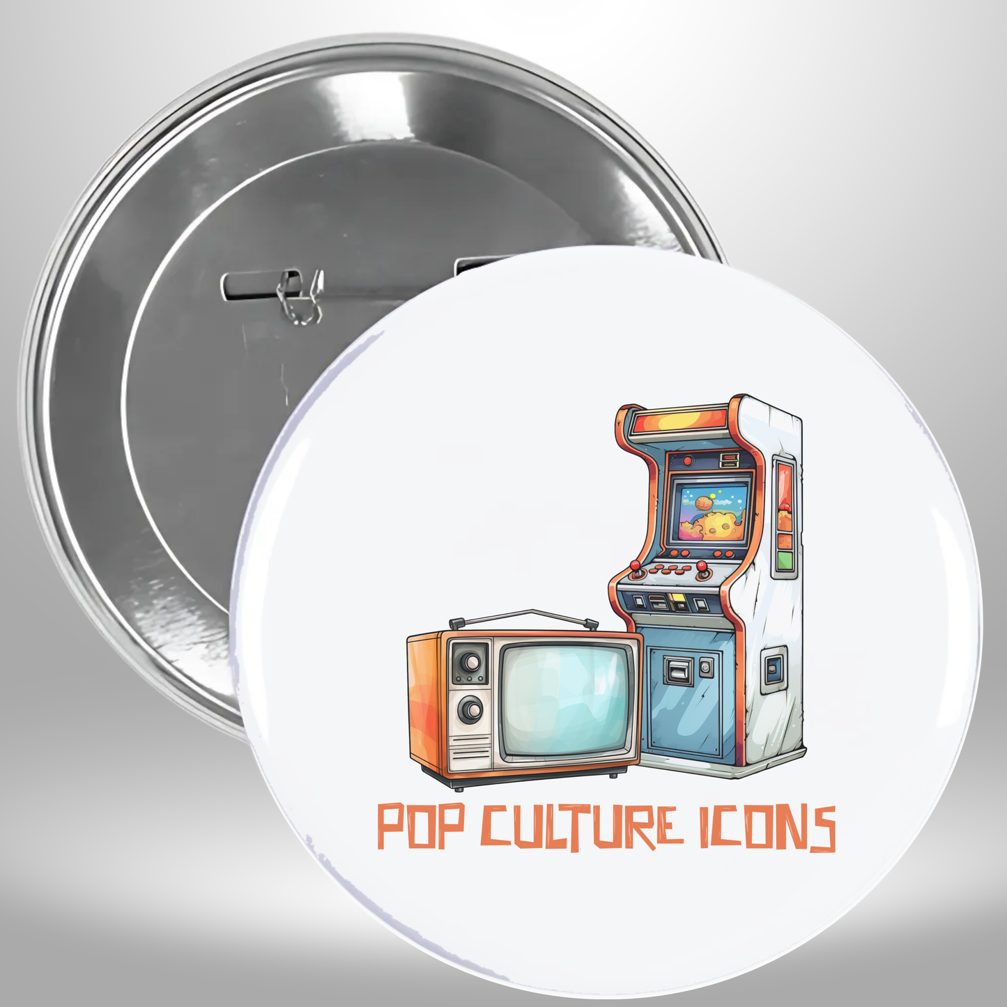 Pop Culture Icons Pinback Button
