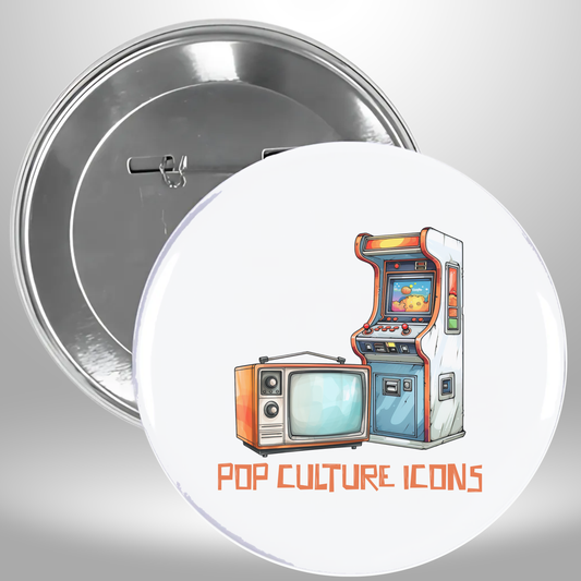 Pop Culture Icons Pinback Button