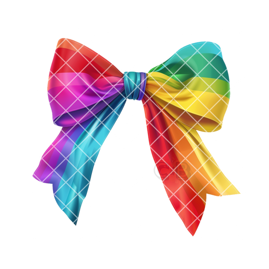 Rainbow bow PNG