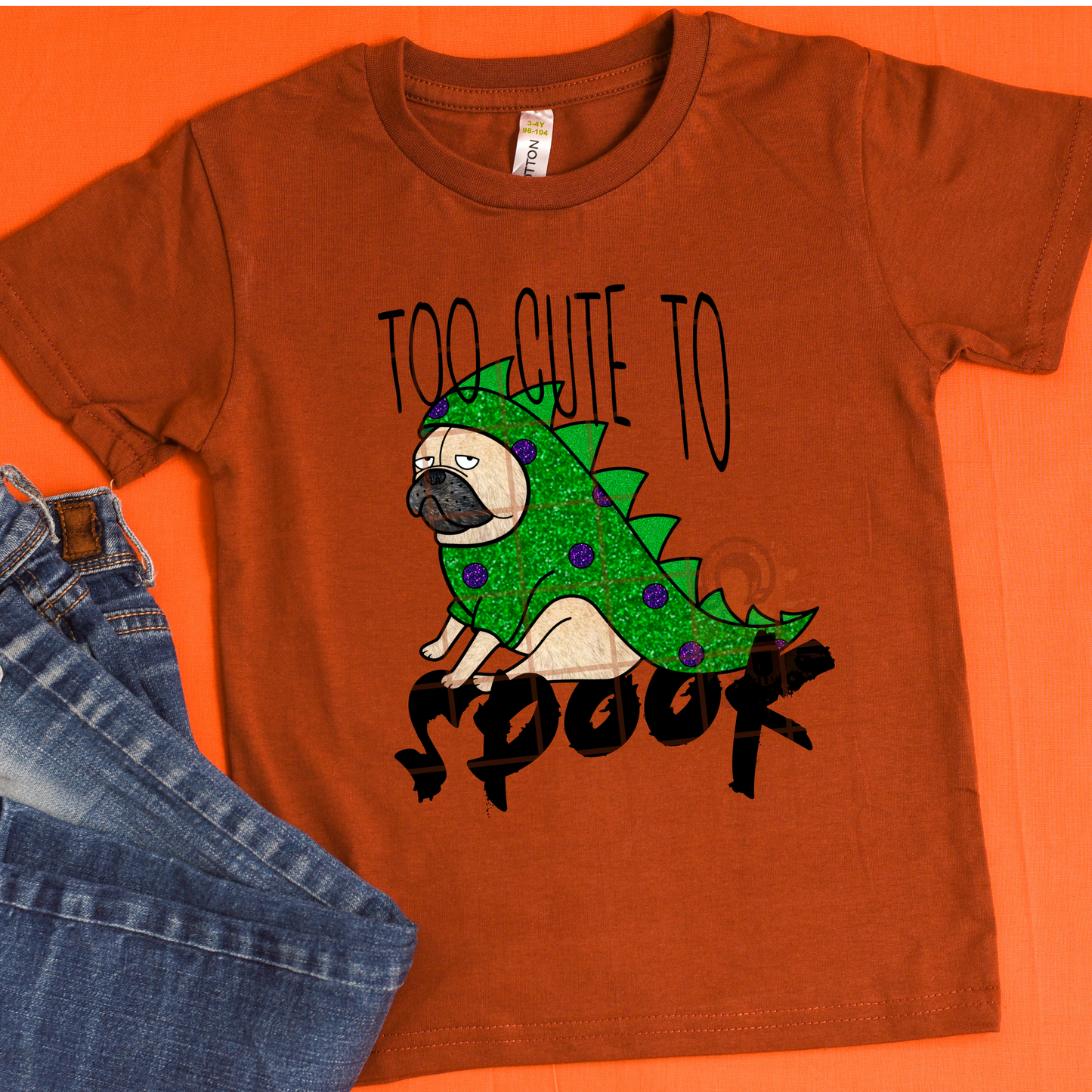 Too Cute To spook T-Shirt