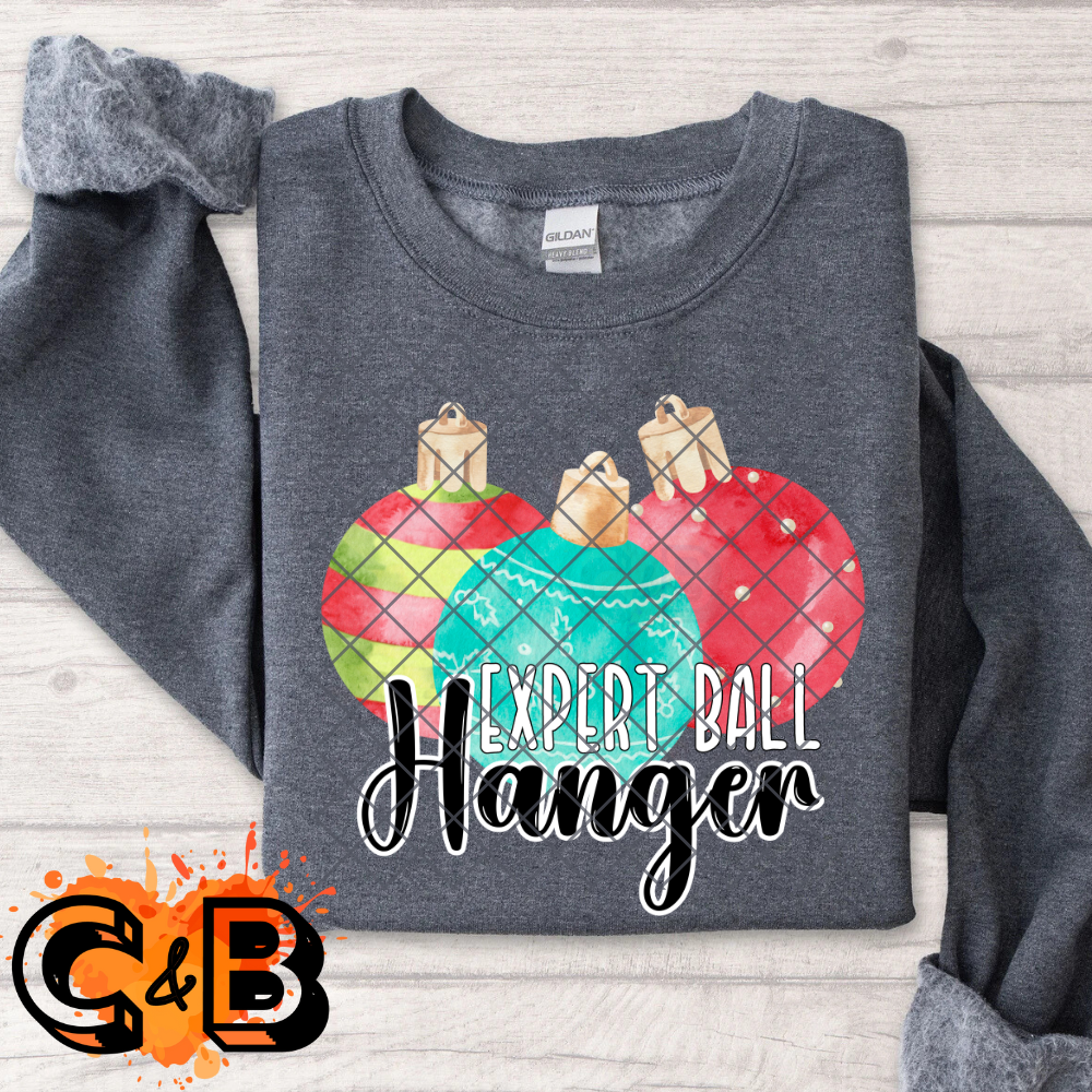 Expert ball hanger film t shirt transfer