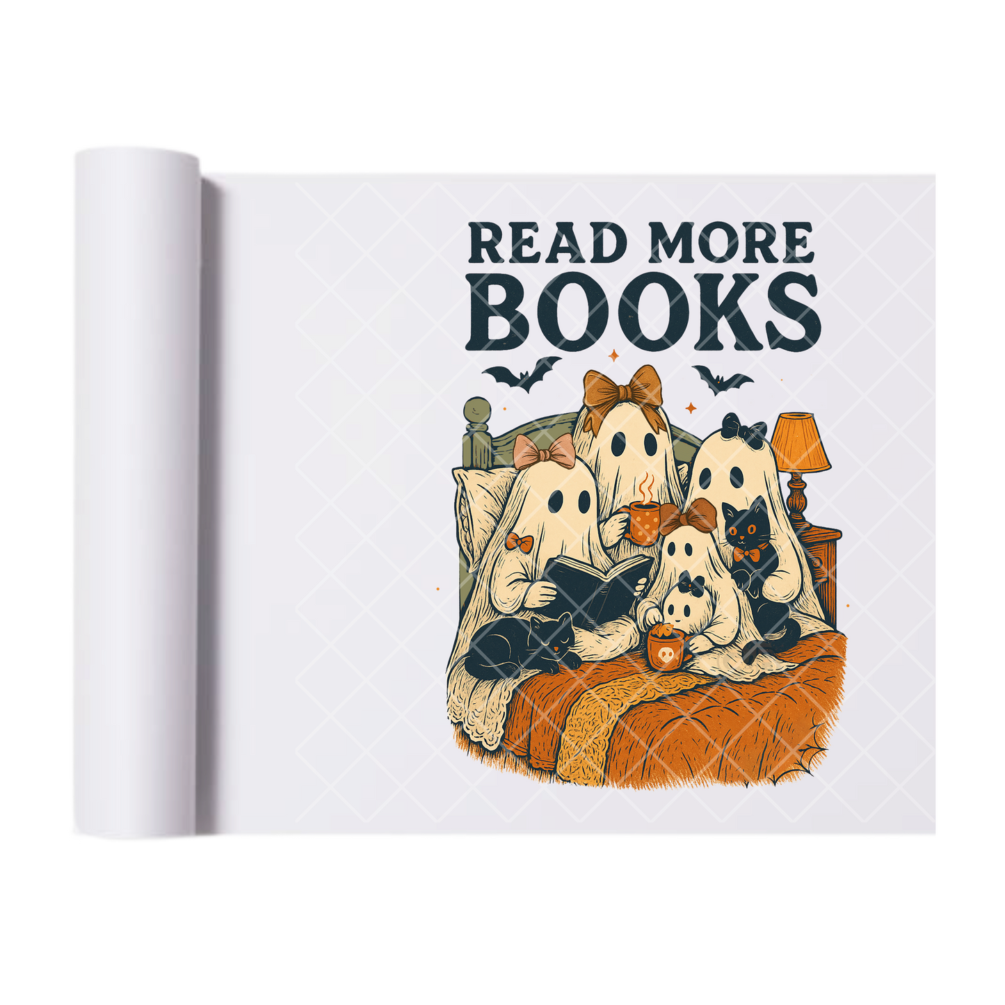 Read more books - Ready To Press Print Transfer for Apparel, Cotton, Polyester & Blends - High-Quality Print- Commercial Grade