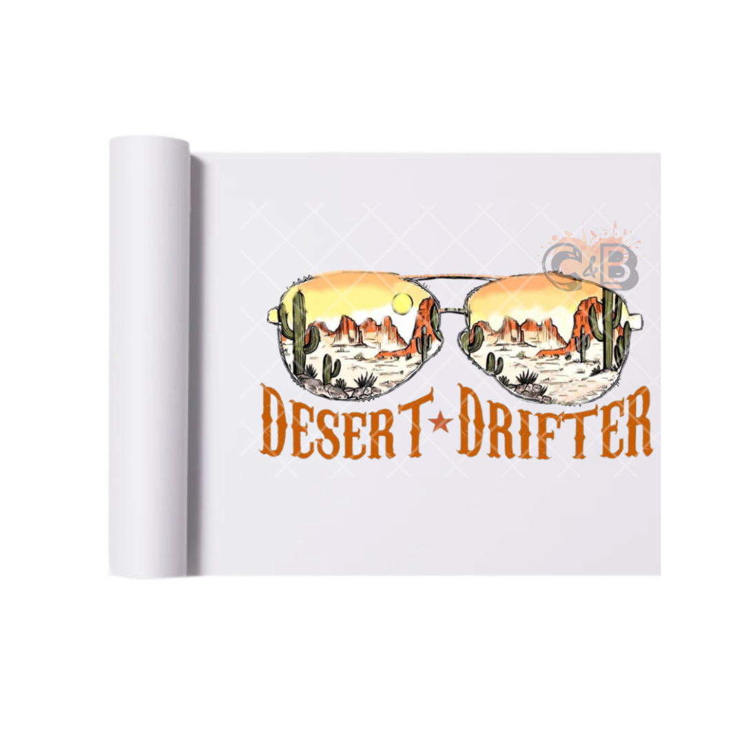 Desert Drifter Shades DTF Transfer