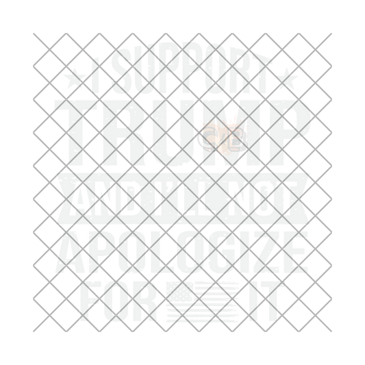 Support Trump No Apology PNG