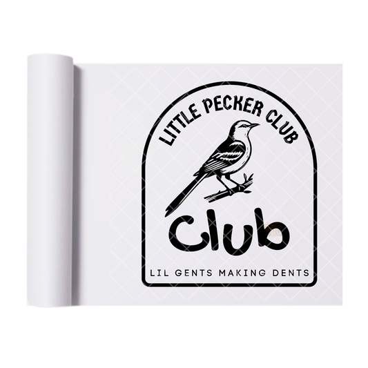 Little Social Club - Direct Print Film Transfer for T-Shirts, Cotton, Polyester & Blends - High-Quality Print