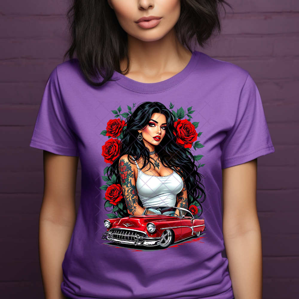 Ride Slow, Live Fast - Premium Graphic Trendy T-Shirt for Casual Wear