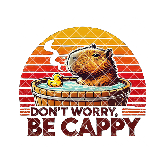 Don’t worry be cappy PNG