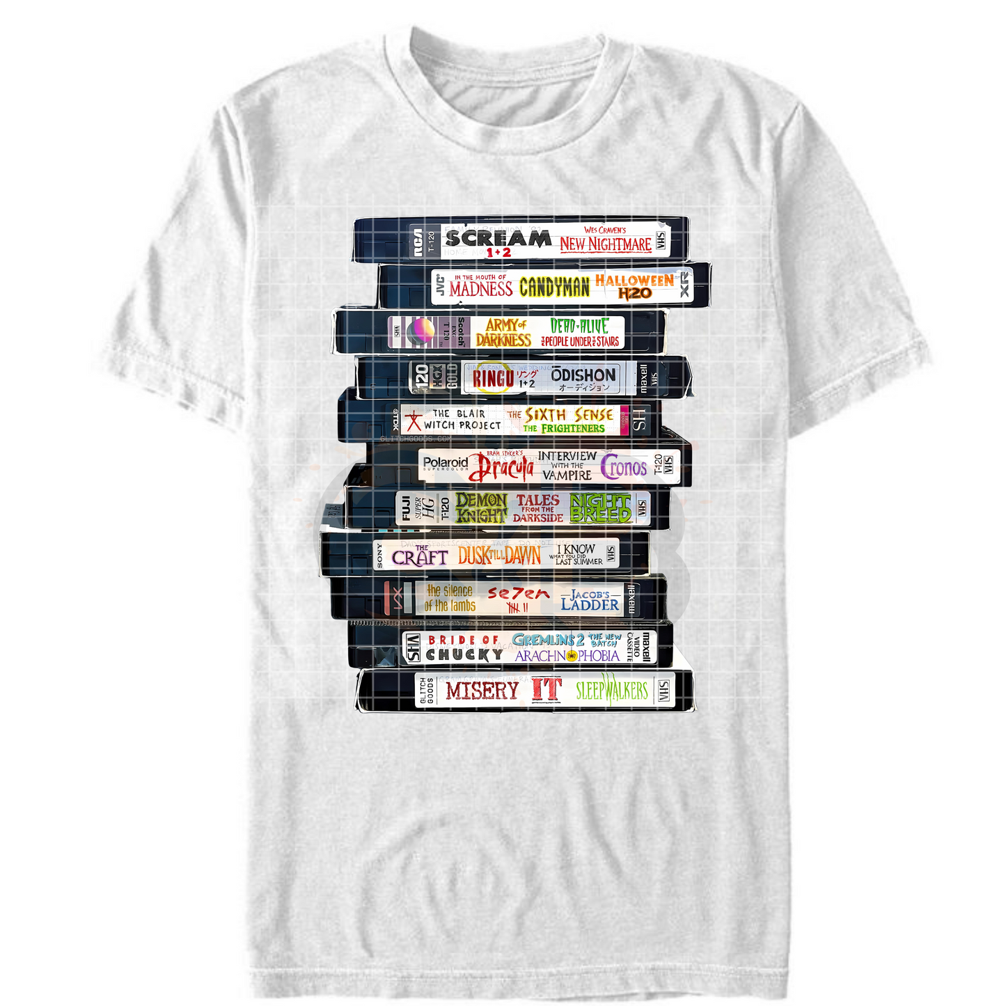 Vintage VHS Stack T-Shirt