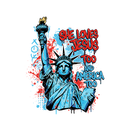 God Love Jesus And America PNG