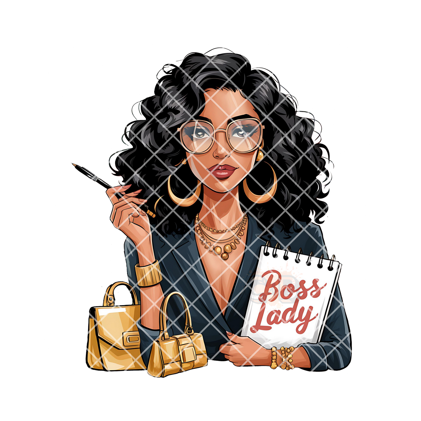 Boss lady PNG