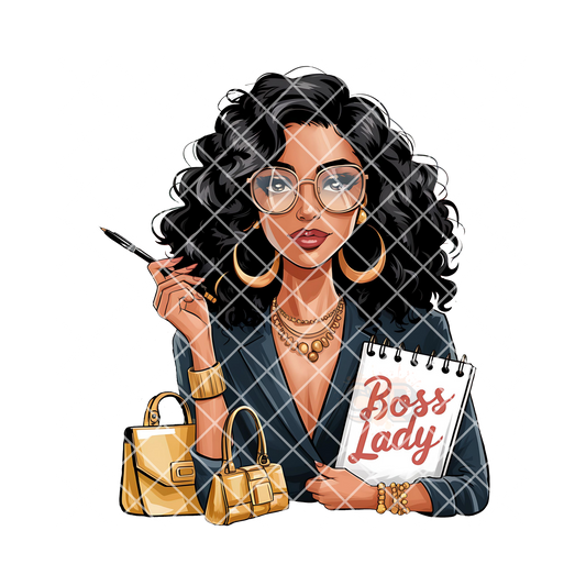 Boss lady PNG
