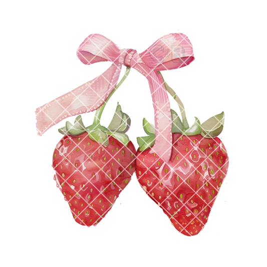 Pair of strawberrys PNG