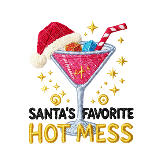 New Year Same Hot Mess PNG File