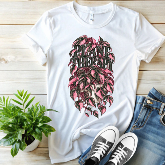 Plant Therapy Pink Princess Philodendron - Premium Graphic T-Shirt for Casual Wear