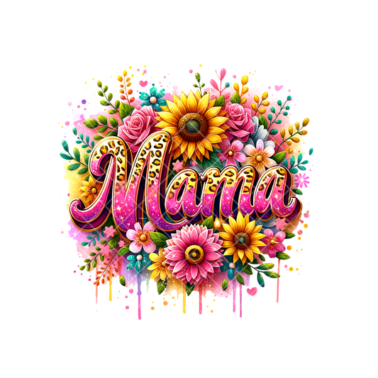 Mama Vibrant Bouquet PNG