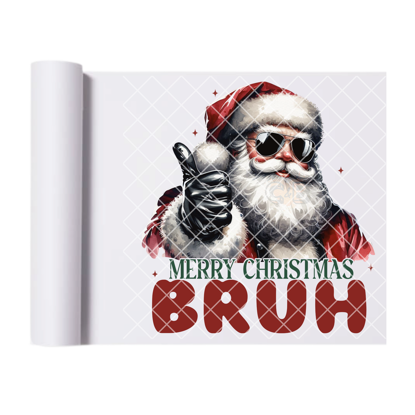 Merry christmas bruh film t shirt transfer