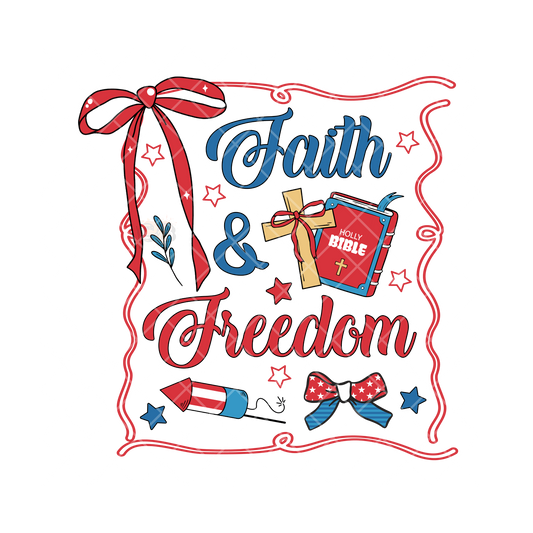Faith & Freedom PNG