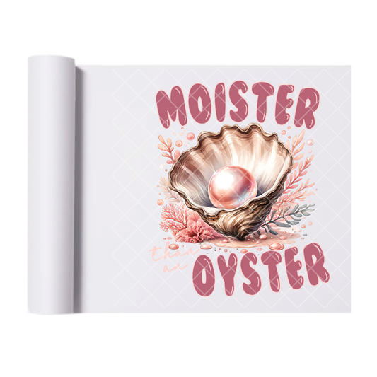 Oyster - Direct Print Film Transfer for T-Shirts, Cotton, Polyester & Blends - High-Quality Print