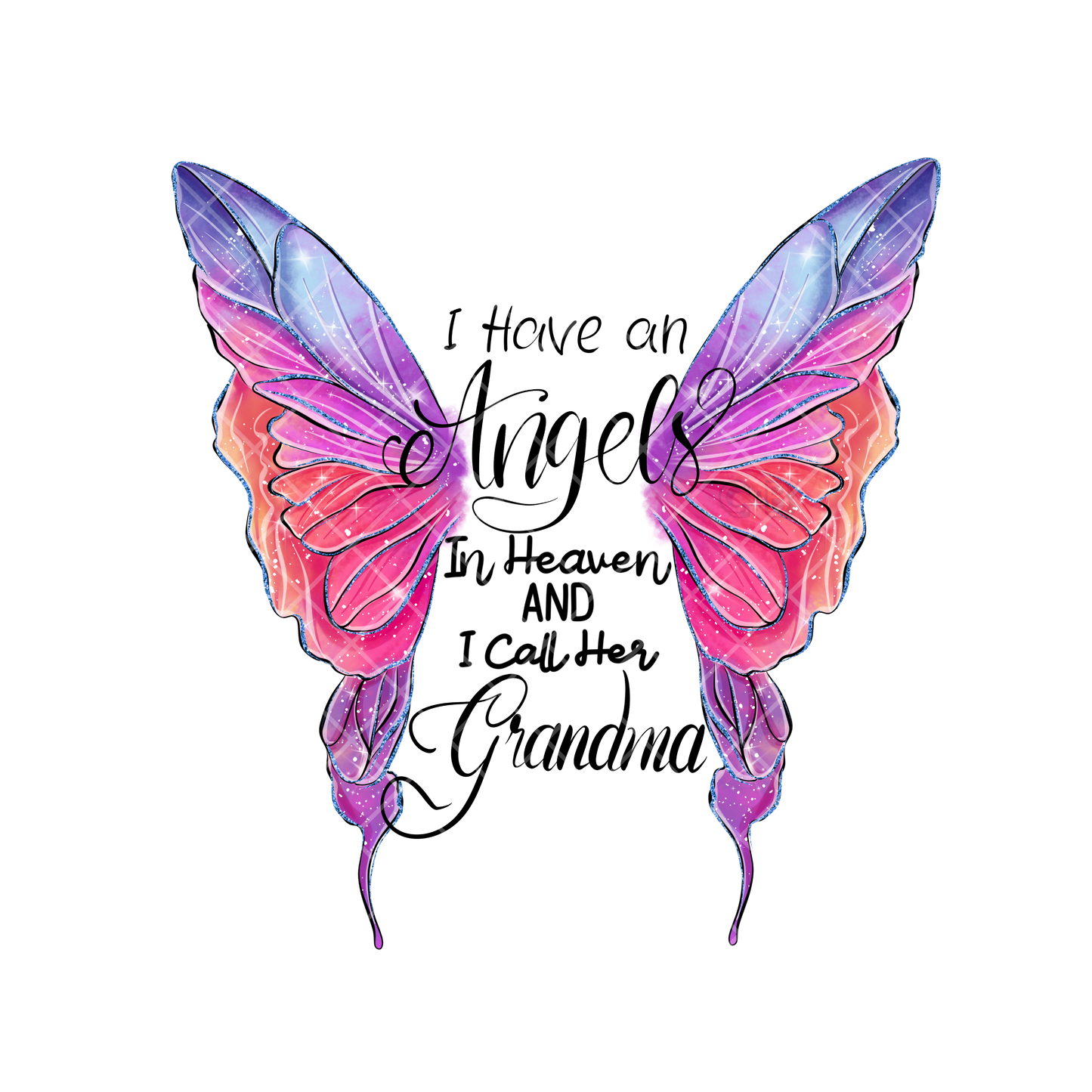 Angel Grandma PNG