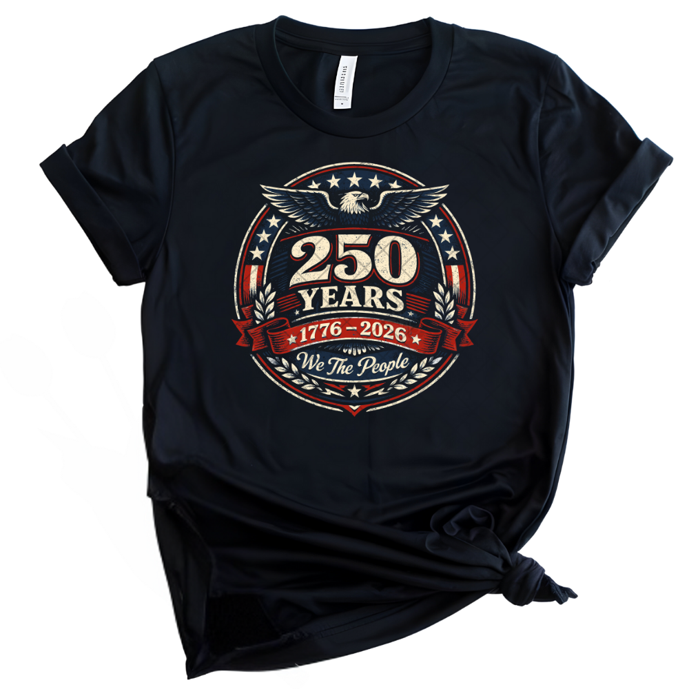 250 Years 1776/2026 - T-Shirt, Premium Graphic, Trendy T-Shirt for Casual Wear