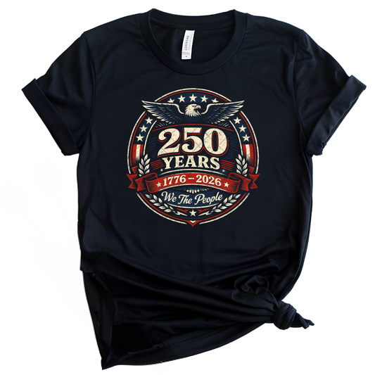 250 Years 1776/2026 - T-Shirt, Premium Graphic, Trendy T-Shirt for Casual Wear