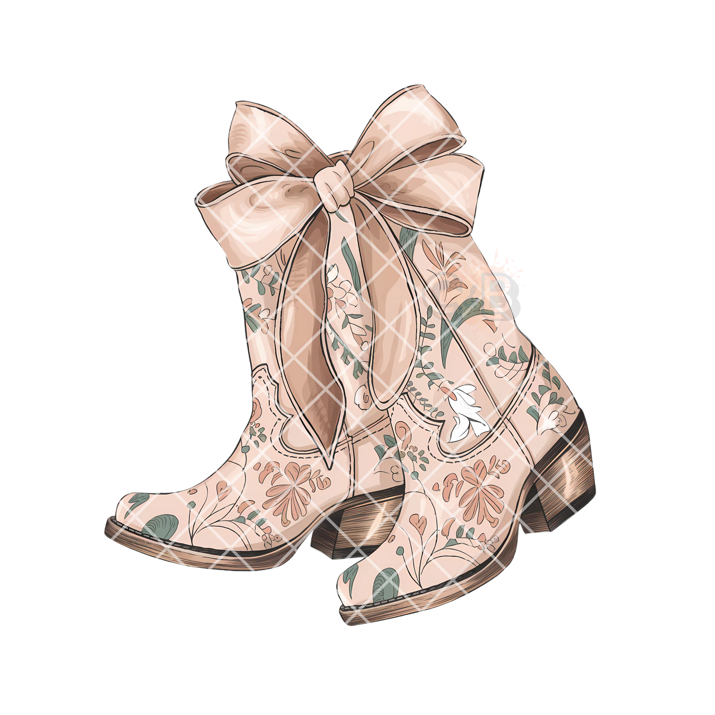 Boots and bows PNG
