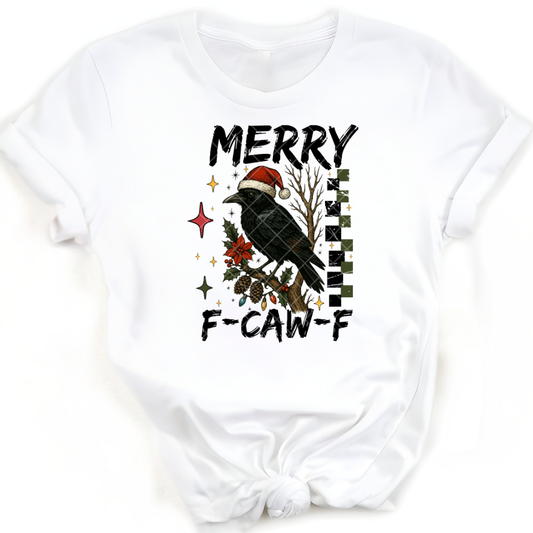 Merry F-Caw-F - Premium Graphic T-Shirt for Casual Wear