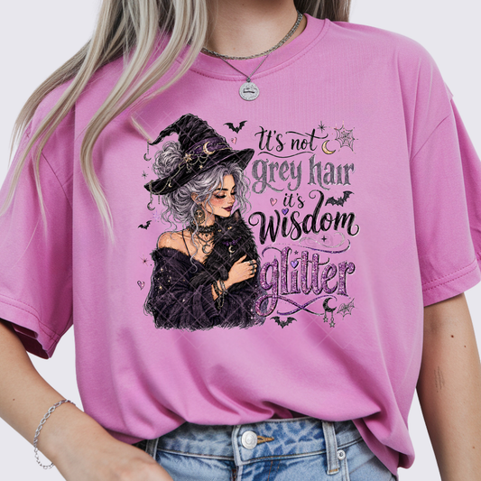 It's Not Grey Hair Witch - Premium Graphic T-Shirt for Casual Wear