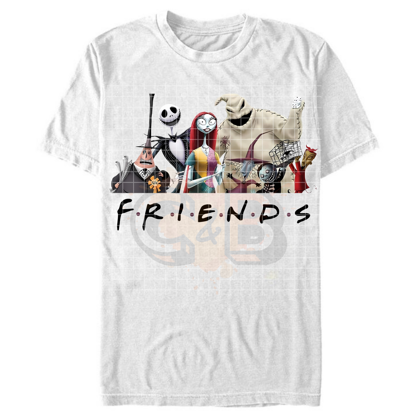 Nightmare Before Christmas FRIENDS T-Shirt