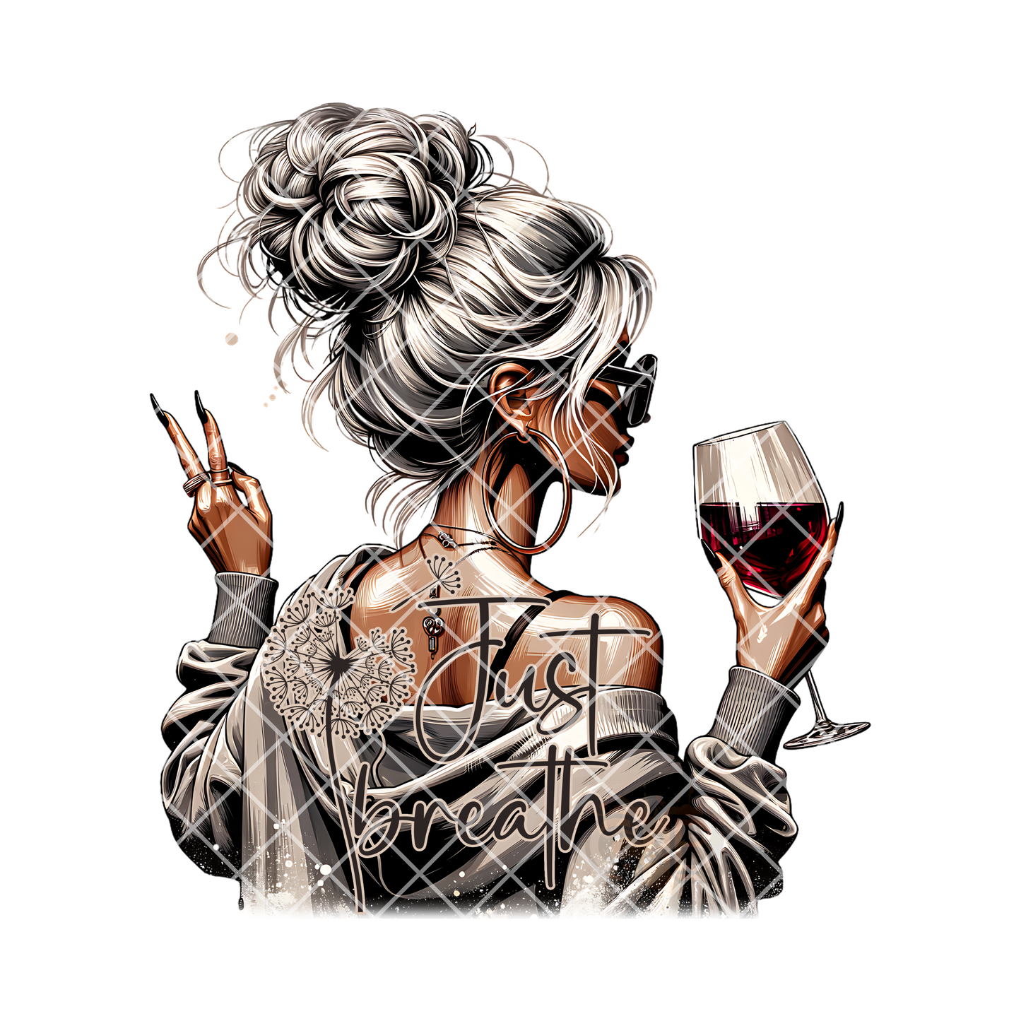 Just breathe babe PNG