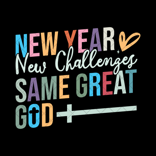New Year Same God PNG File