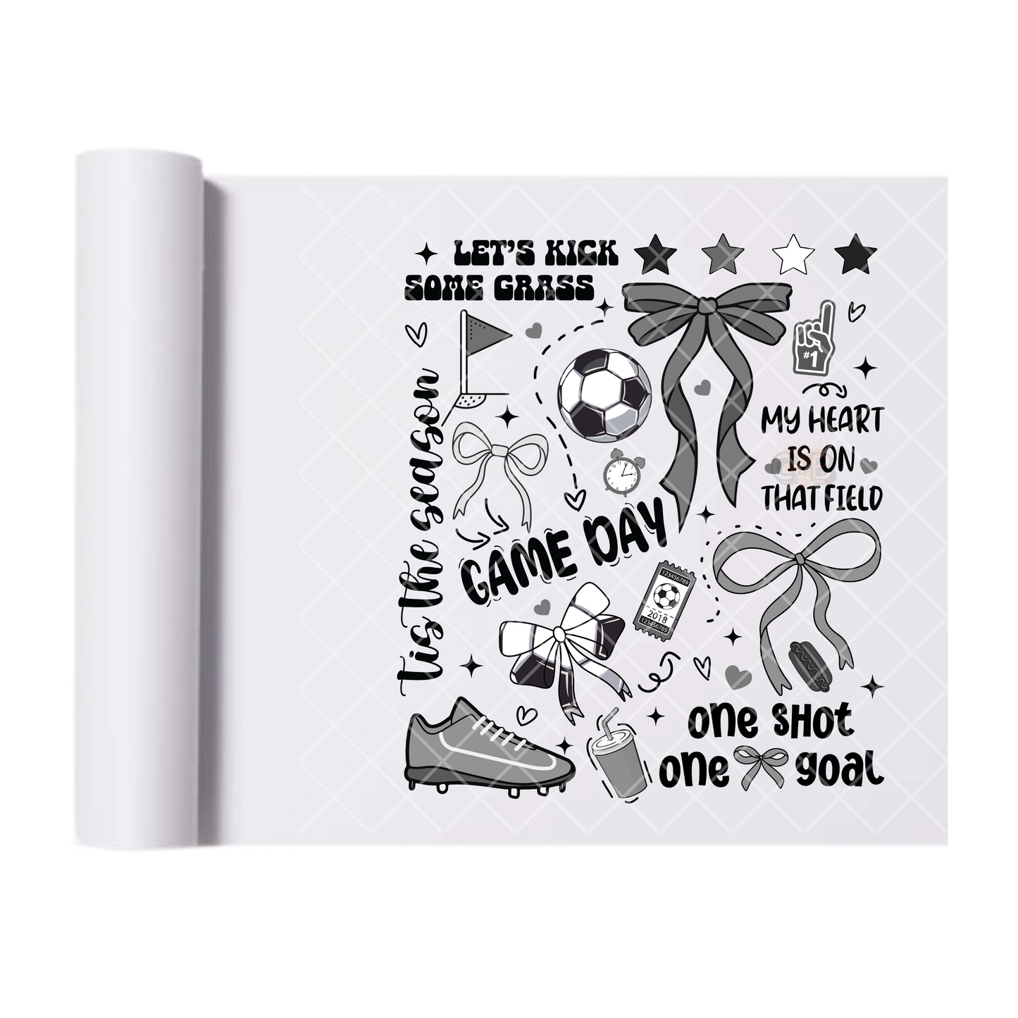 Game Day - Direct Print Film Transfer for T-Shirts, Cotton, Polyester & Blends - High-Quality Print