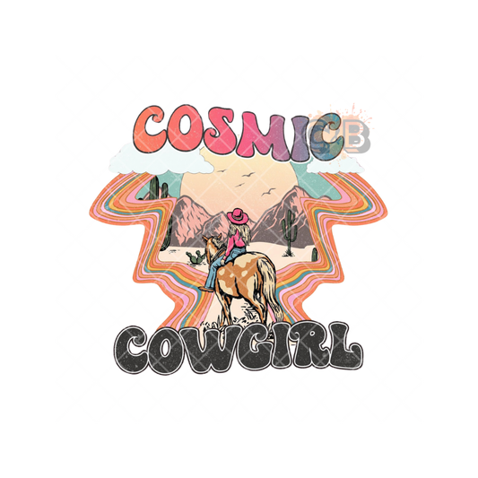 Cosmic Cowgirl PNG