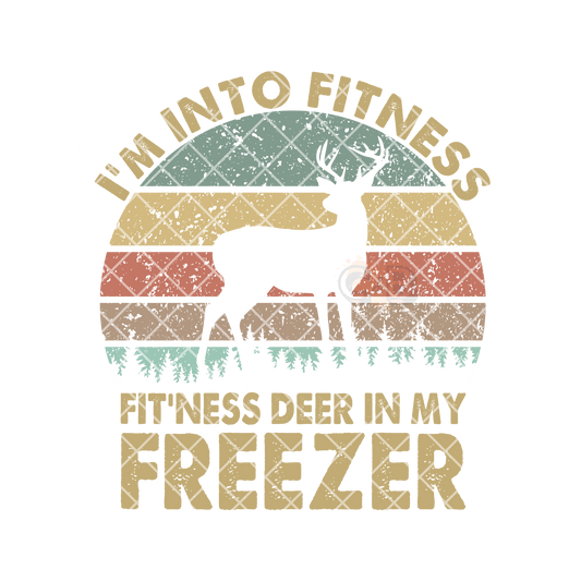 Fitness deer in my freezer PNG