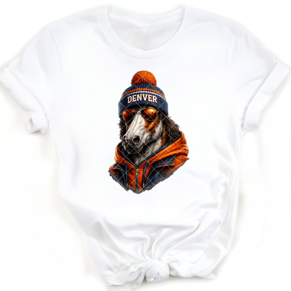 Denver Football - Premium Graphic T-Shirt for Casual Wear