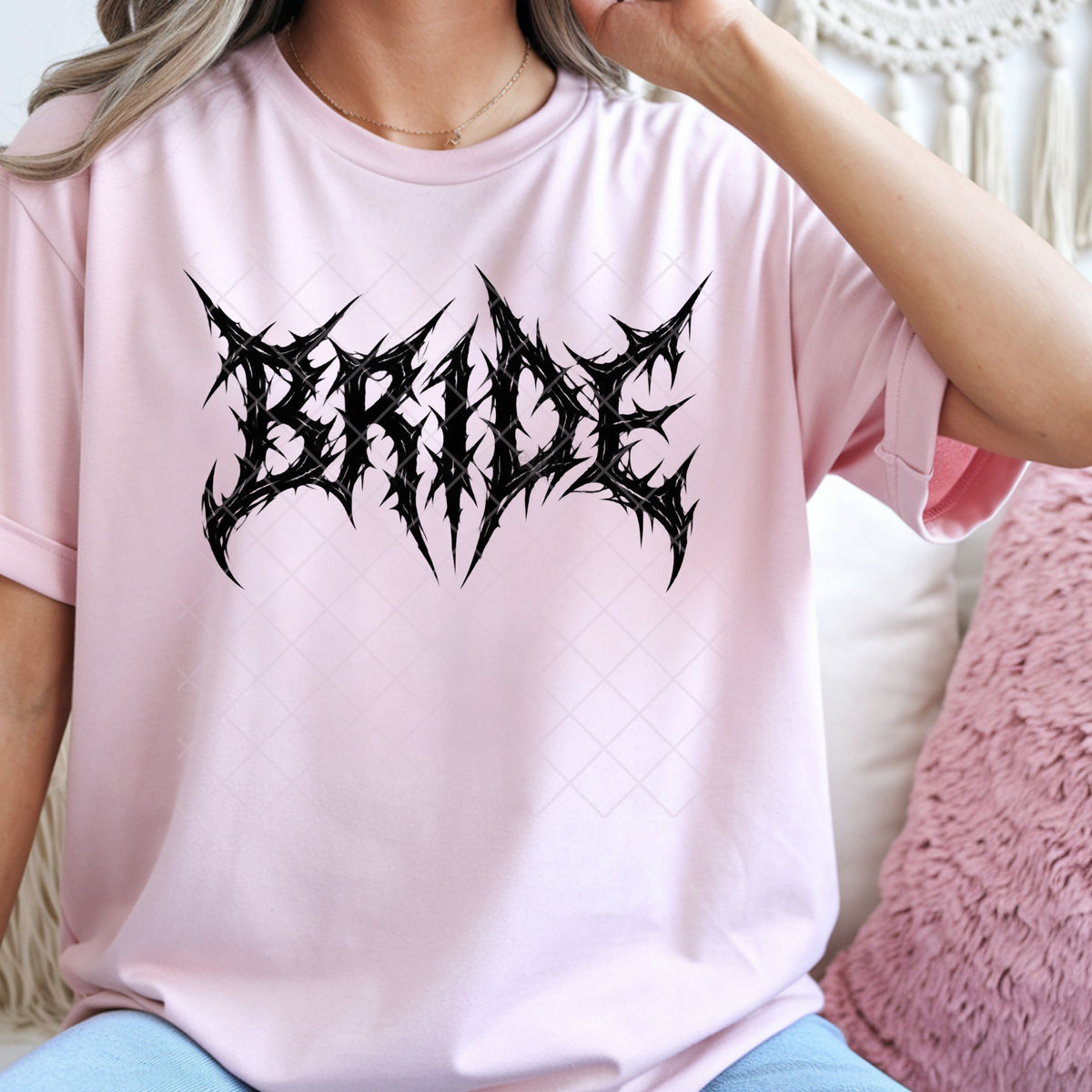 Hardcore Scratch BRIDE - Premium Graphic T-Shirt for Casual Wear
