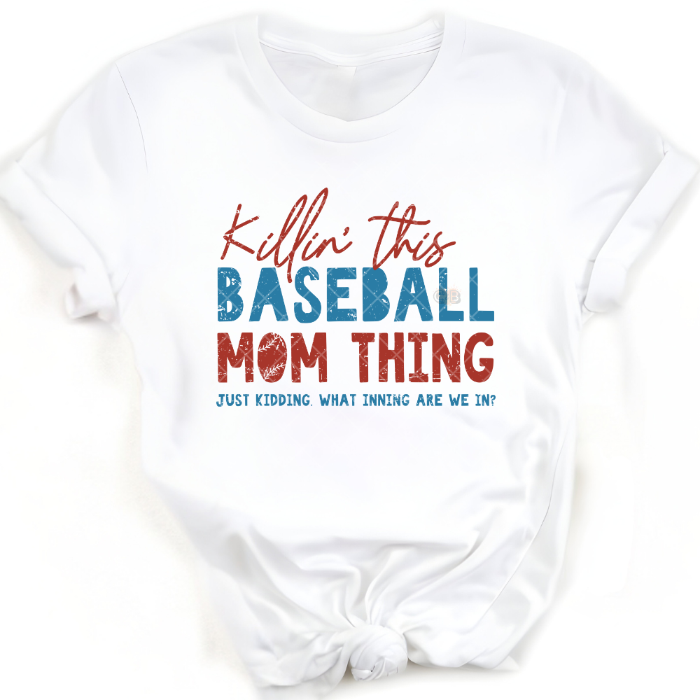 Baseball Mom Thing PNG