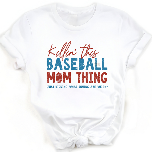 Baseball Mom Thing - Premium Graphic T-Shirt for Casual Wear