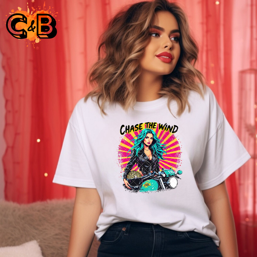 Chase the wind babe PNG