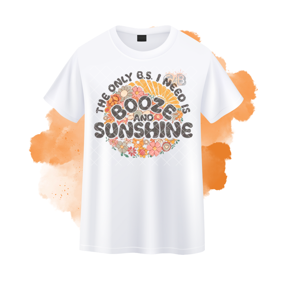 Booze And Sunshine T-Shirt