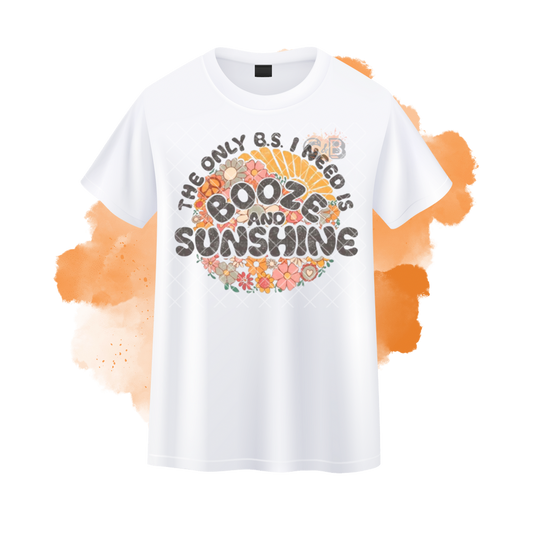 Booze And Sunshine T-Shirt