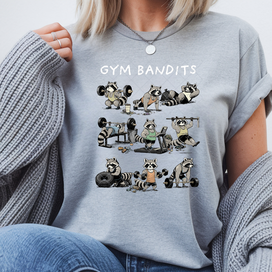 Gym Bandits Club - Premium Graphic T-Shirt for Casual Wear