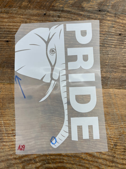 Pride elephant #A29 Discount Print