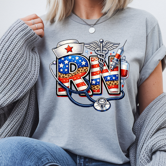 American RN - Premium Graphic T-Shirt for Casual Wear