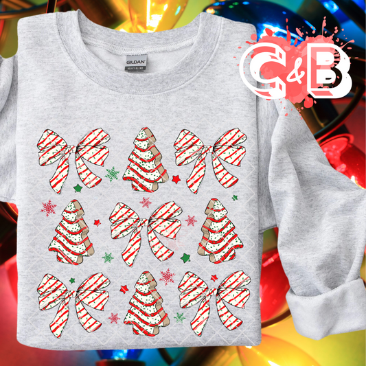 Christmas Cakes And Cake Bows T-Shirt