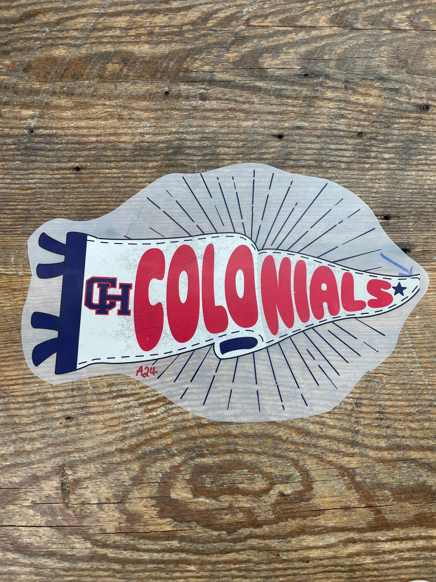 CH Colonials flag #A24 Discount Print